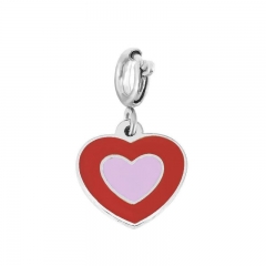 Stainless Steel Clasp Pendant Charm for Bracelet and Necklace   TK0181R