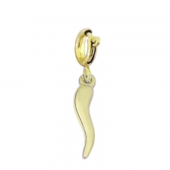 Movable 18K Gold Plated Lobster Clasp Pendant Charm for Bracelet  TK0102G