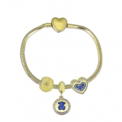 Stainless Steel Heart Women charms Bracelet  XK3551